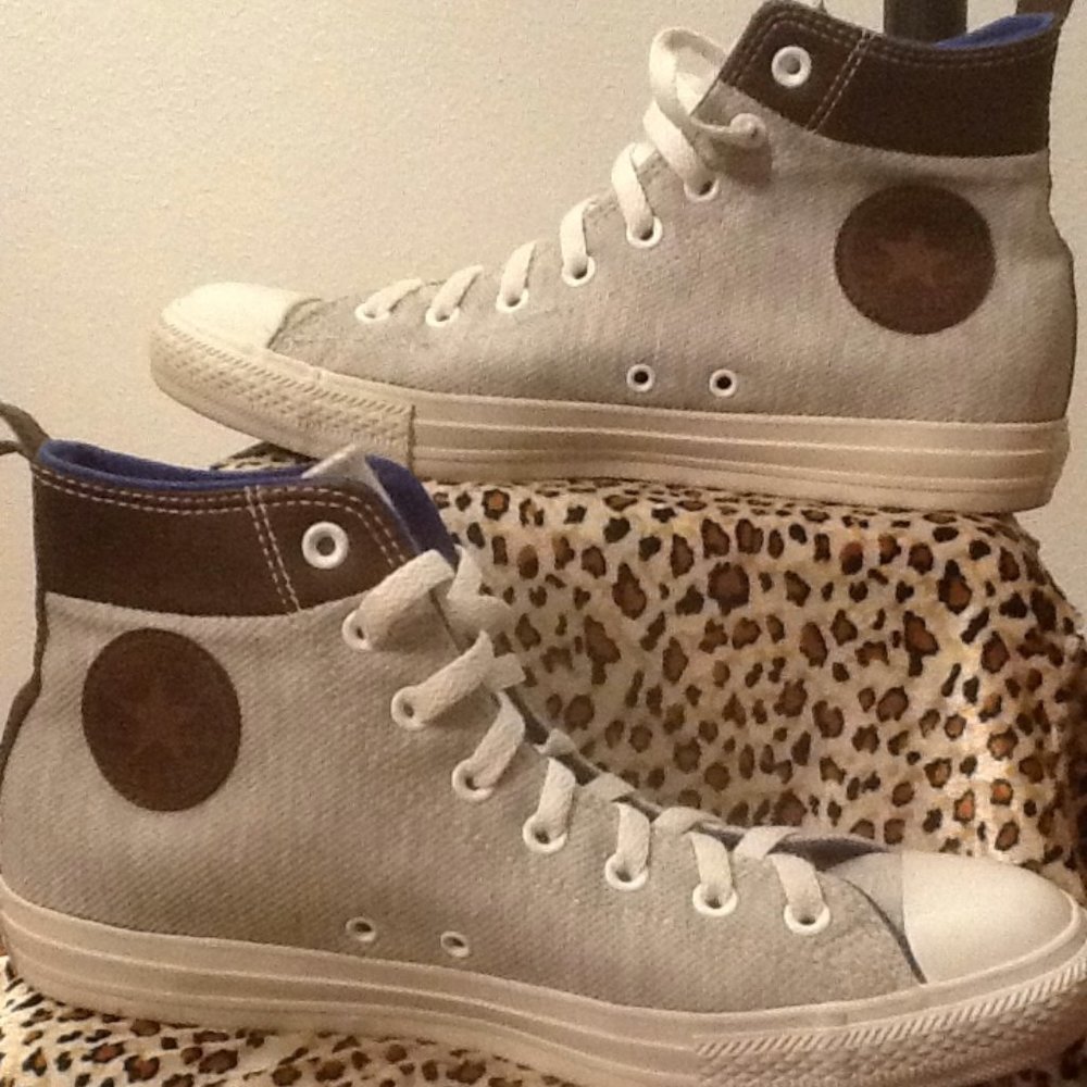 EUC CTAS Classic Chuck Taylor Converse Hi-SWEATSHIRT (9M/11W) Converse ☆ - Picture 4 of 10